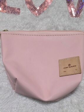 Jon Hart Blush Pink Cosmetic Pouch